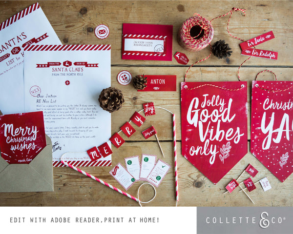Printable Christmas Decor Bundle 02
