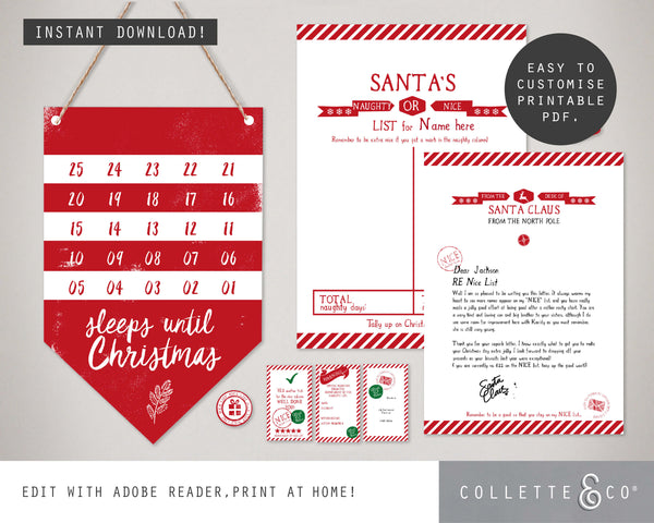 Printable Christmas Decor Bundle 10