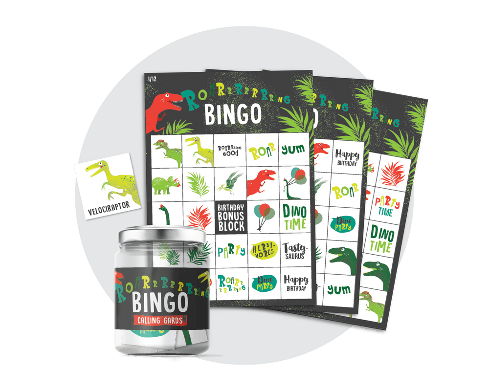 Printable Dinosaur Bingo