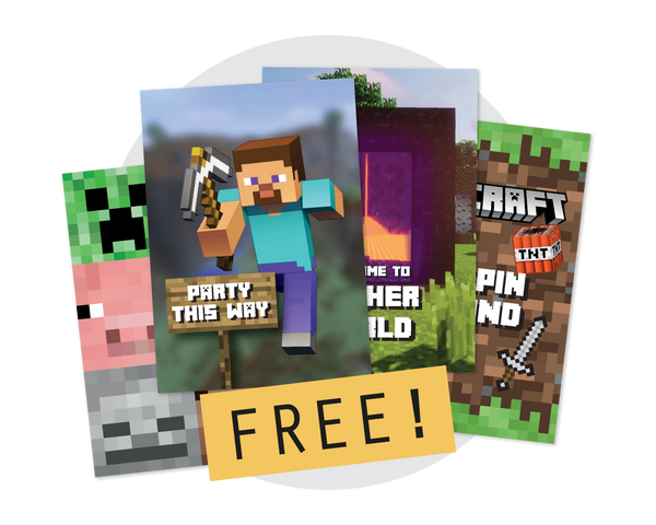 Printable Minecraft Poster