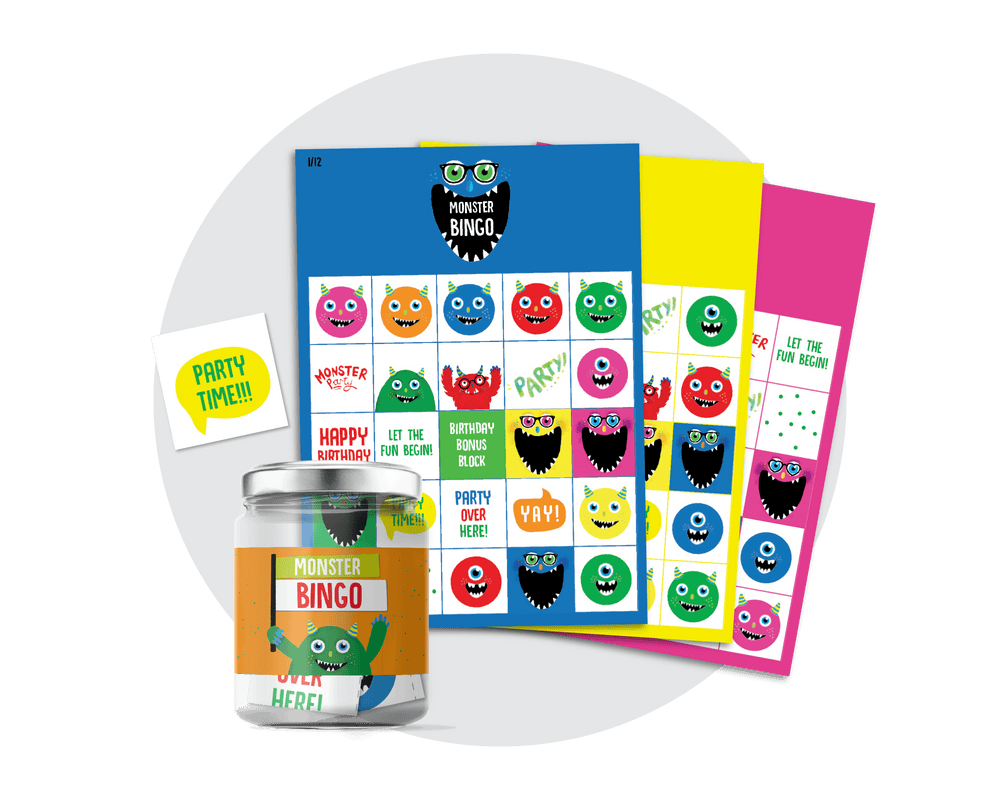 Printable Monster Bingo