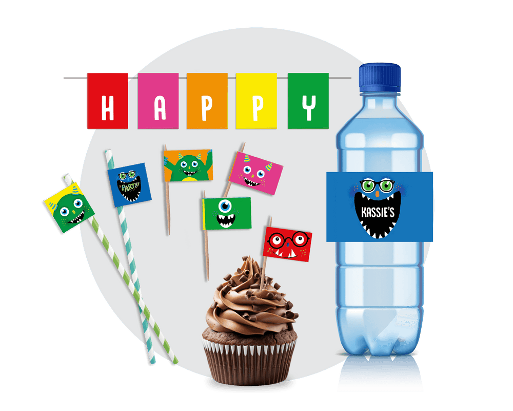 Printable Monster Food Decor 02