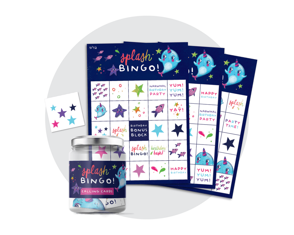 Printable Narwhal Bingo