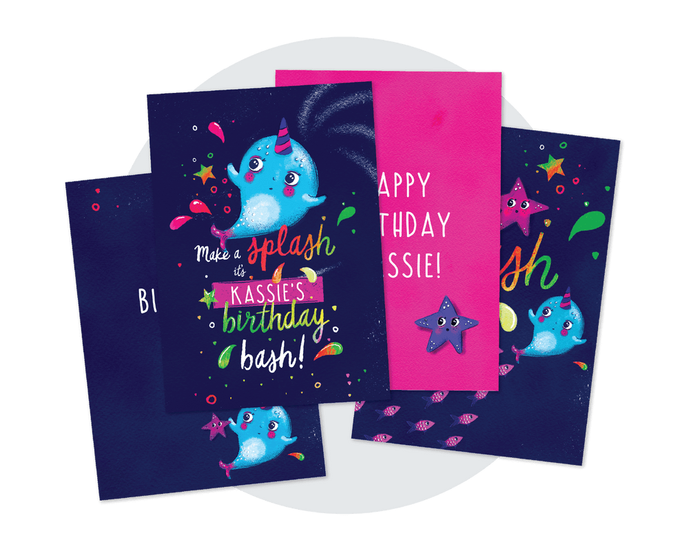 Printable Narwhal Poster