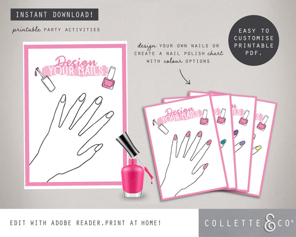 Printable Pamper Activities 02