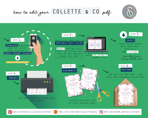 Printable Pamper How to Edit PDF