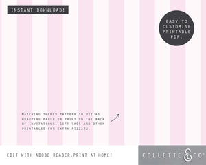 Printable Pamper Wrapping Paper 05