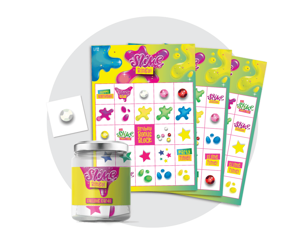 Slime Party Printable Bingo
