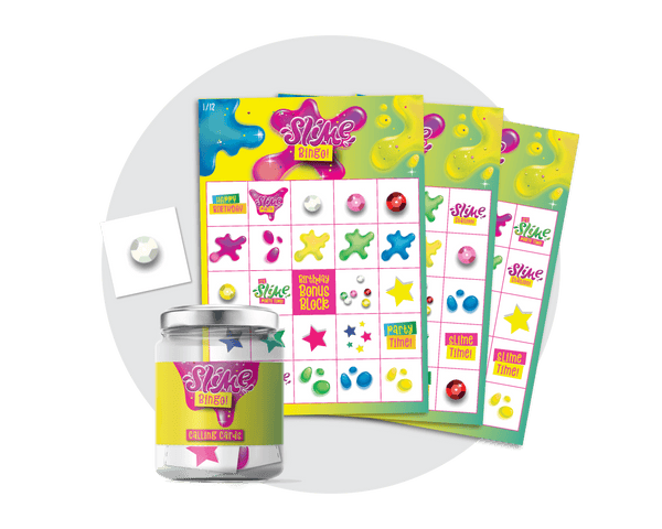 Slime Party Printable Bingo