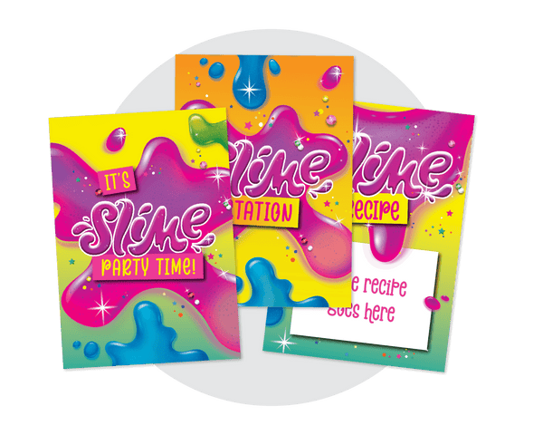Slime Party Printable Posters