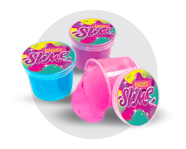 Slime Party Stickers & Labels