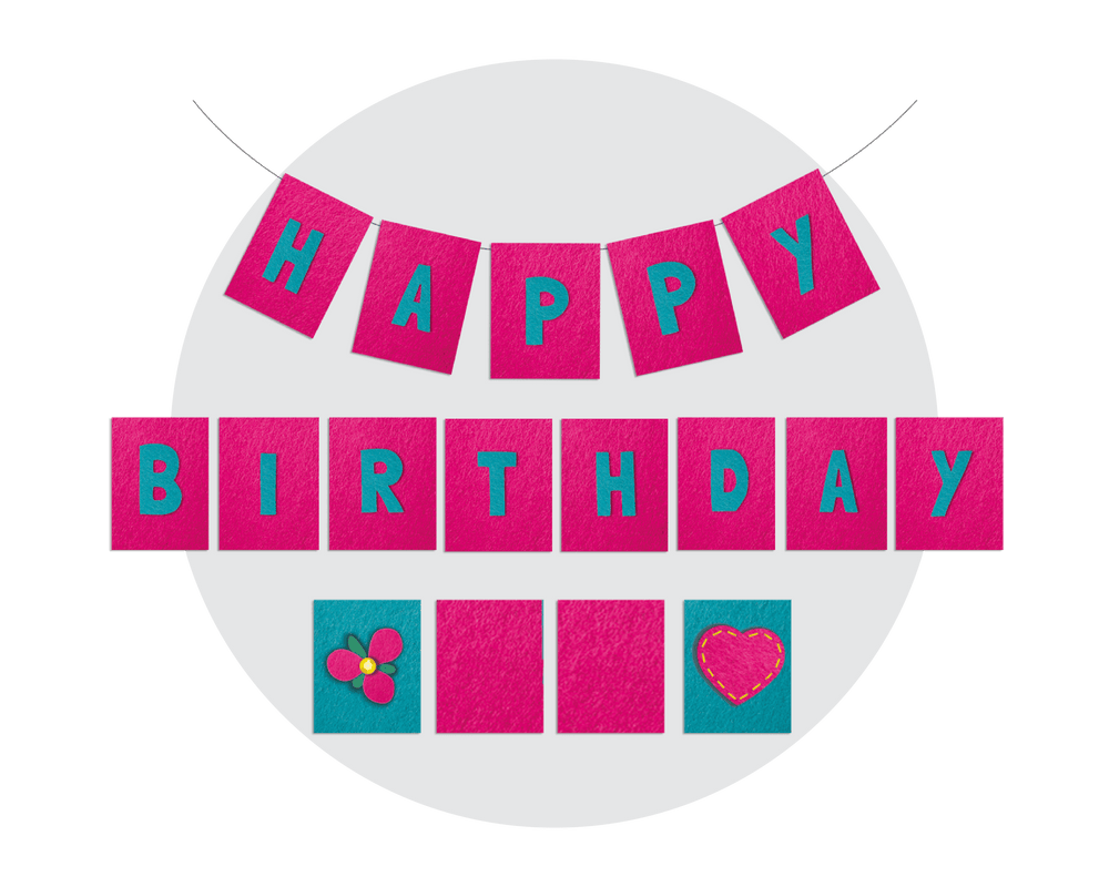 Trolls Party Printable Bunting