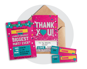 Trolls Party Printable Stationery Pack