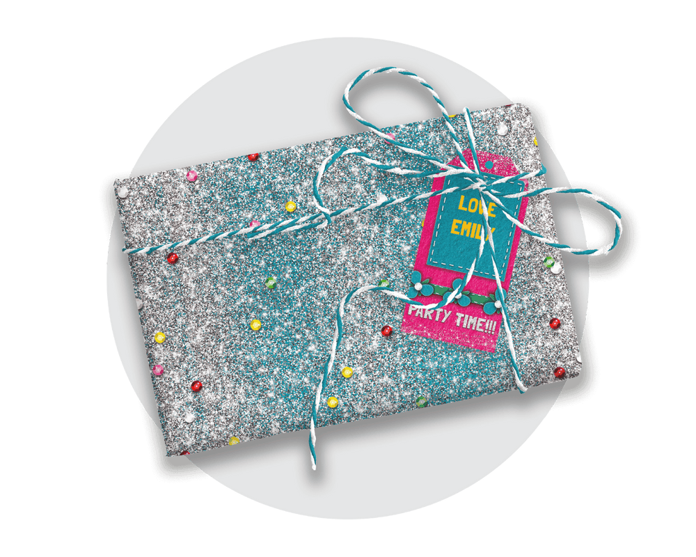 Trolls Party Printable Wrapping Paper & Gift Tags