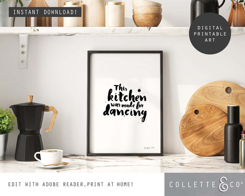 This Kitchen Was Made For Dancing Wall Art 12