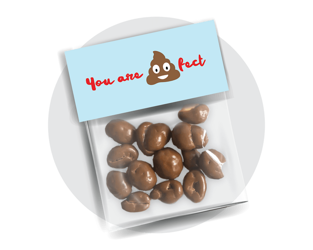 Valentines Day Candy Bag Label