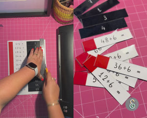 Multiplication & Division Table Printable Flashcards BUNDLE